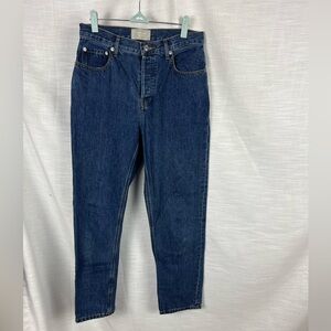 Classic High-Rise Dark Blue Women’s Jeans